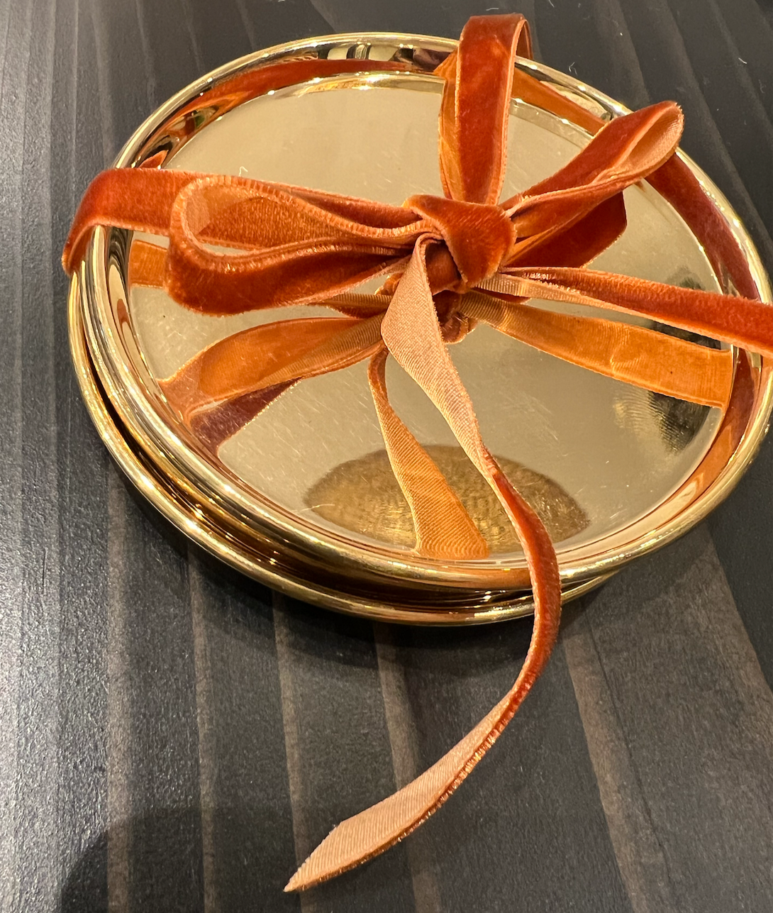 Brass Coasters (set of 4)