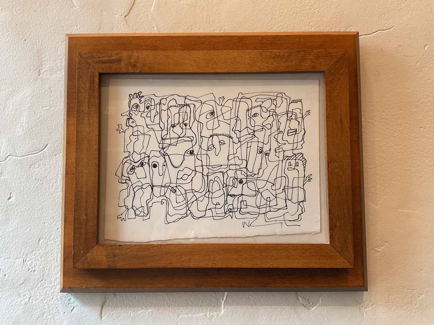 Original Line Drawing by Wayne Cunningham