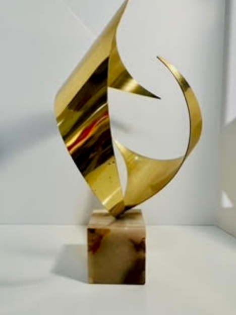 Vintage C. Jere Brass Sculpture