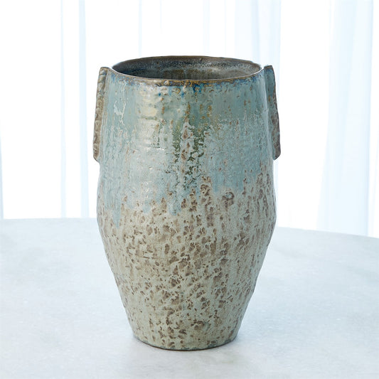 Blue Ceramic Vase - Large