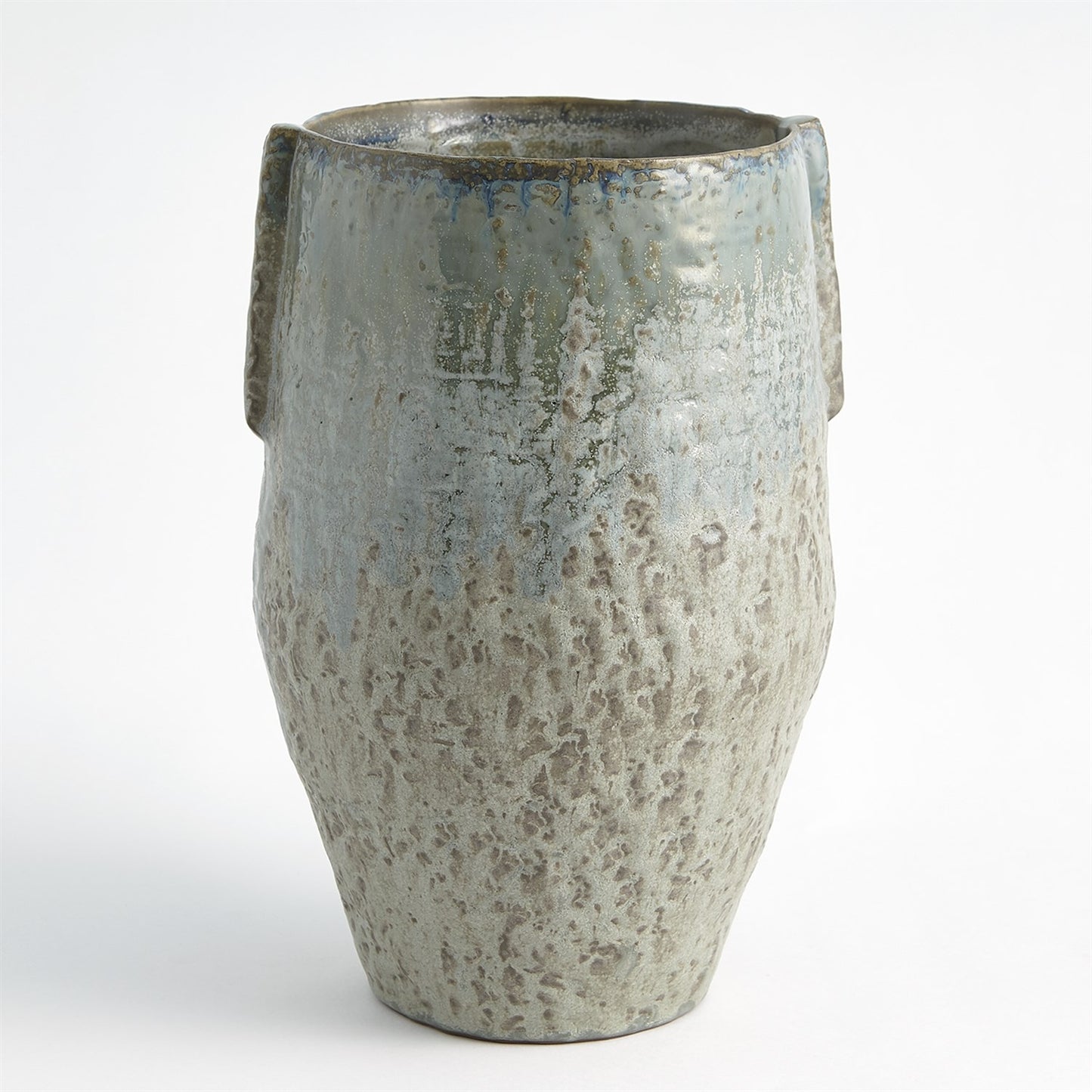 Small Blue Ceramic Vase