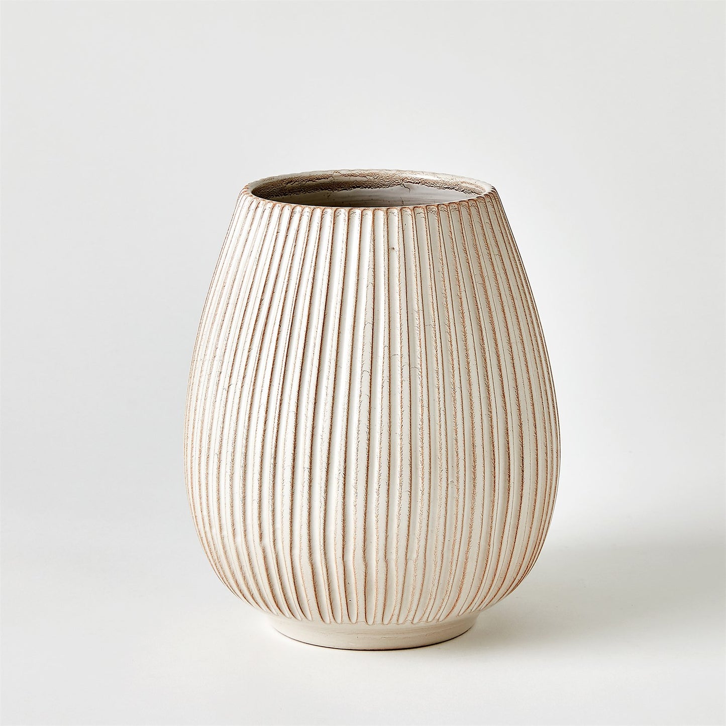 Vertical Ribbed Vase - Small