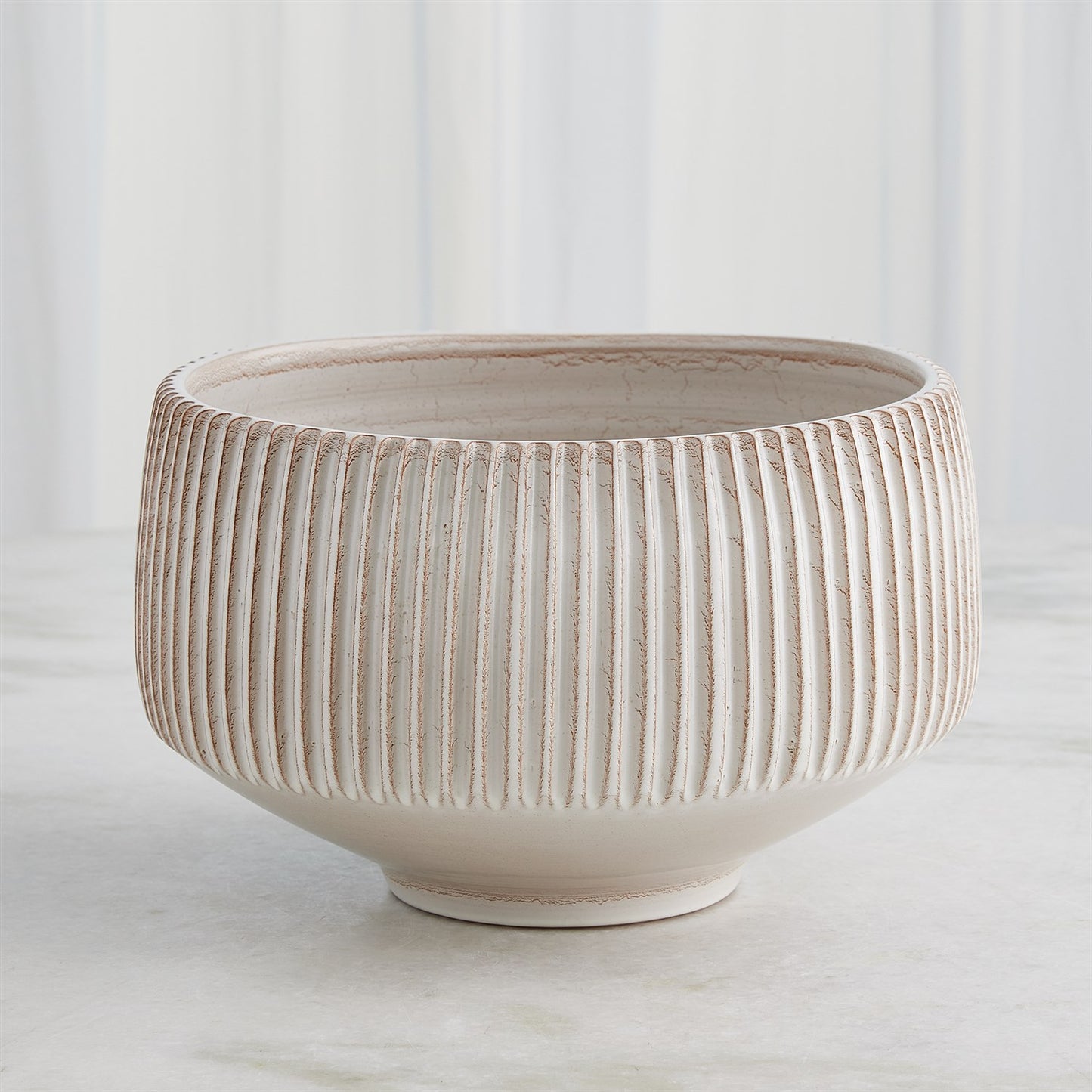 Vertical Ribbed Bowl